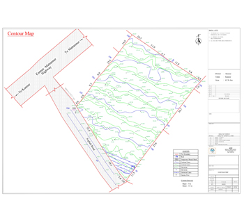 Contour-map