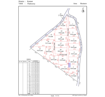 Contour-map